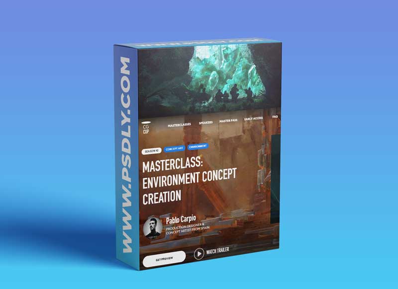 CGCUP – Expedition to an Alien Planet – Environment Concept Creation with Pablo Carpio