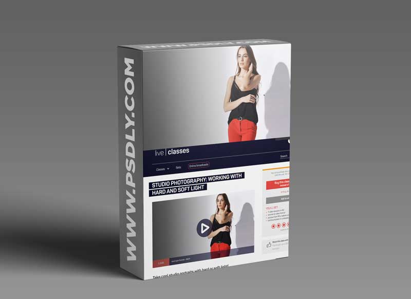 Liveclasses - Studio shooting: Work with Hard and Soft Light