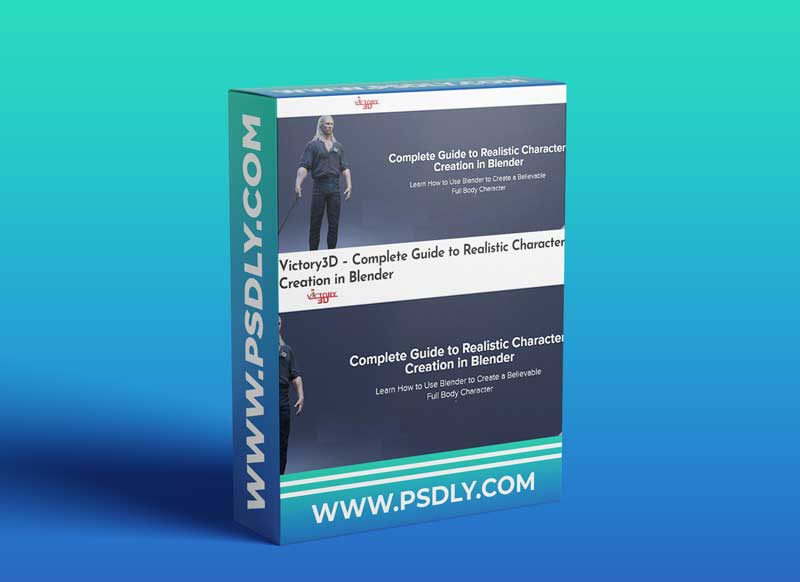 Victory3D – Complete Guide to Realistic Character Creation in Blender