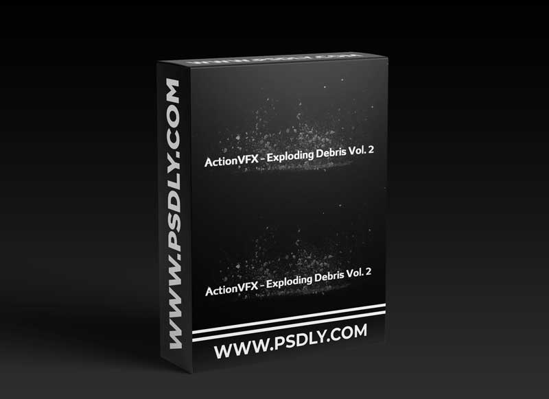 ActionVFX – Exploding Debris Vol. 2 Stock Footage Collection (2k)