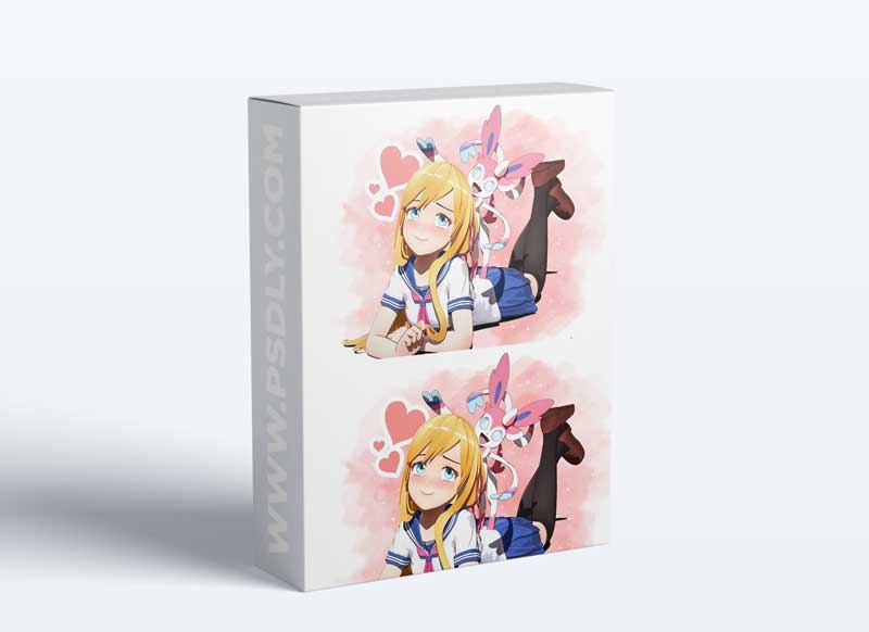 Plua3D – 3D anime scene creation in ZBrush – Girl, bedroom and Pokemon