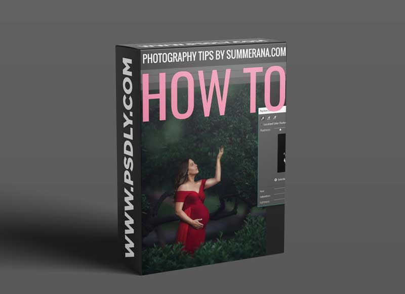 Summerana - How to change clothing color in Photoshop