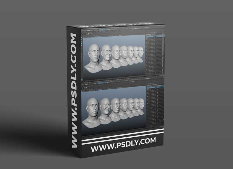 The Gnomon Workshop - Introduction to Creating Facial Blendshapes in Maya