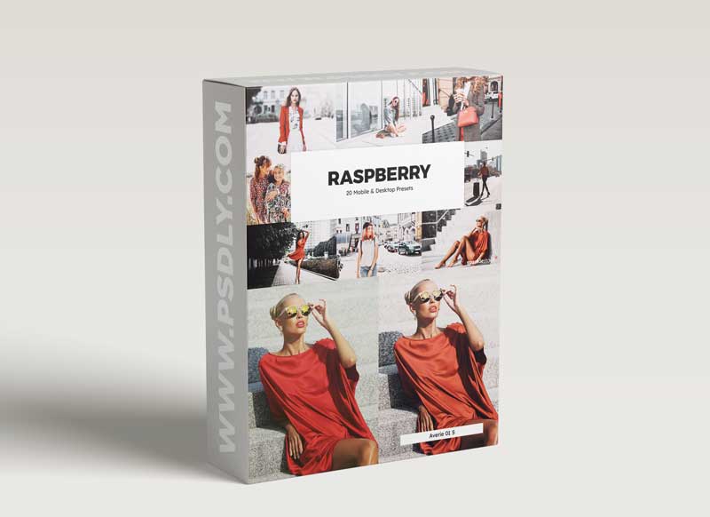 20 Raspberry Lightroom Presets & LUTs