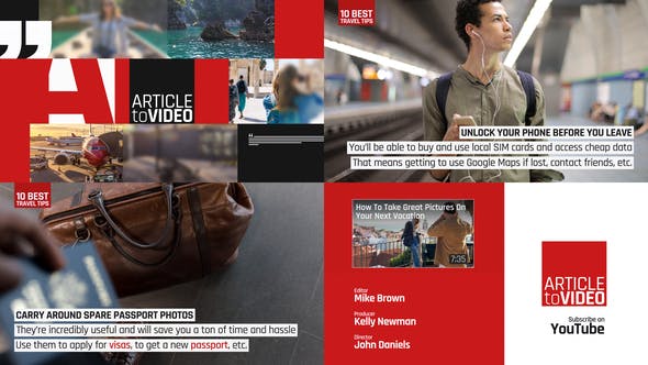 Videohive Article to Video Complete Setup 32744216