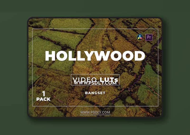 Bangset Hollywood Pack 1 Video LUTs