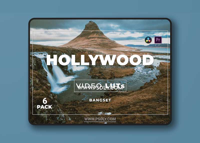Bangset Hollywood Pack 6 Video LUTs
