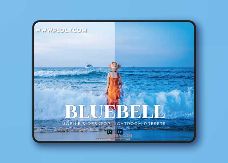Bluebell Mobile and Desktop Lightroom Presets