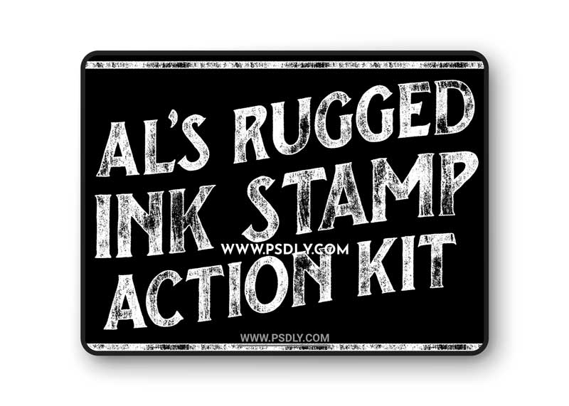 CM - AL's Rugged Ink Stamp Action Kit 1936294