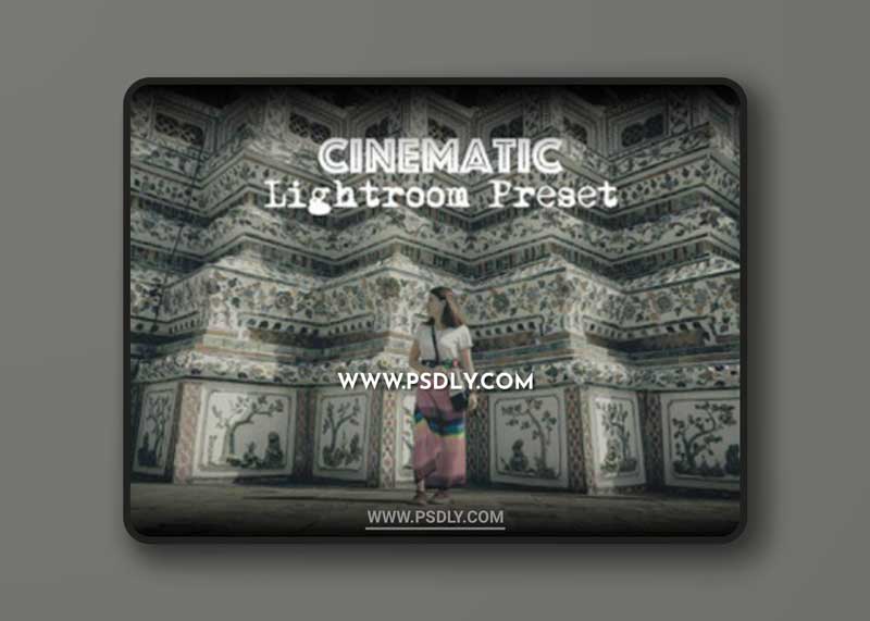 CM - Cinematic Lightroom Preset 1888639
