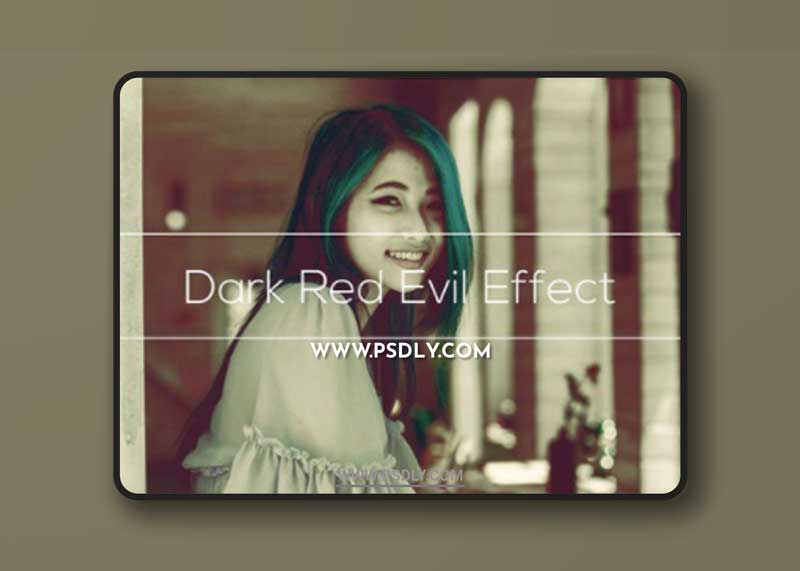 CM - Dark Red Evil Effect 2072081