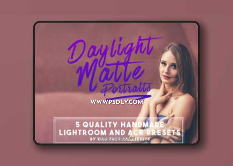 CM - Daylight Matte Preset (LR & ACR) 698091