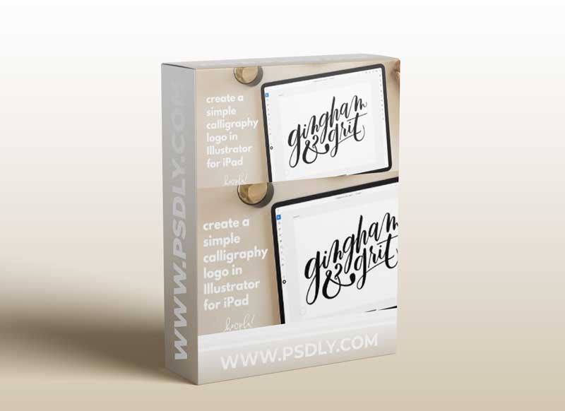Create a Simple Calligraphy Logo in Illustrator for iPad