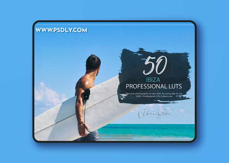 CreativeMarket - 50 Ibiza LUTs Pack 6190666