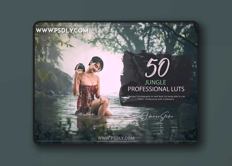 CreativeMarket - 50 Jungle LUTs Pack 6190726