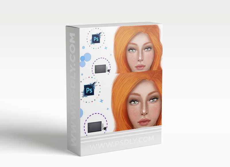 Digital Art : Paint Digital Portraits (Step-By-Step)