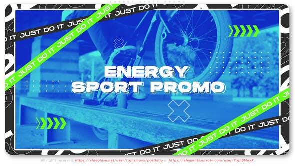 Videohive Energy Sport Promo Bicycle 32773857