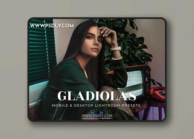 Gladiolas Mobile and Desktop Lightroom Presets