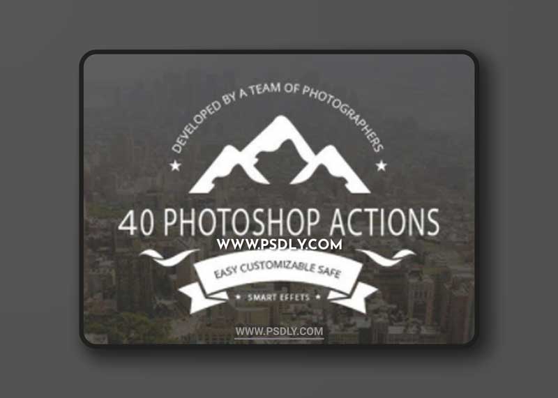 Graphicriver - 11818123 40 Photoshop Actions