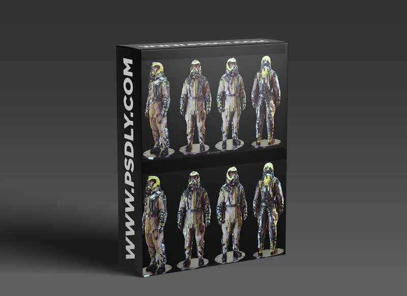 Gumroad – Futuristic Fireman Character Concept Tutorial by Mike Andrew Nash