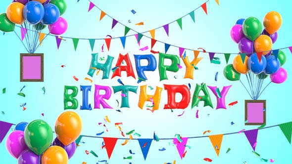 Videohive Happy Birthday Wishes 26967357