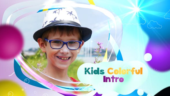 Videohive Kids Colorful Intro 31104539