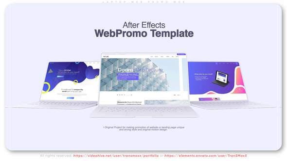 Videohive Laptop Web Promo. W04 32653546