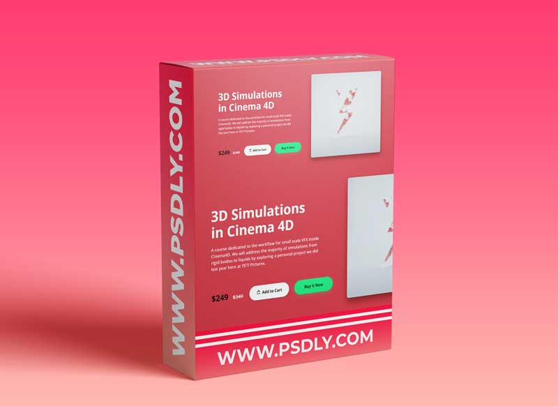 MotinDesignSchol – 3D Simulations in Cinema 4D