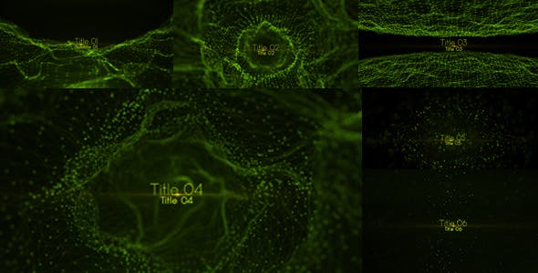 Videohive Particle Titles 14177397