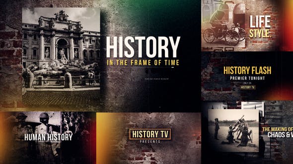Videohive History Fast Flash Opener 28122258