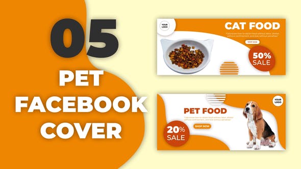 Videohive Pet Facebook Cover Pack 32529082