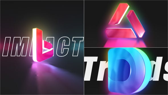 Videohive 3D Color Logo Intro 32496087