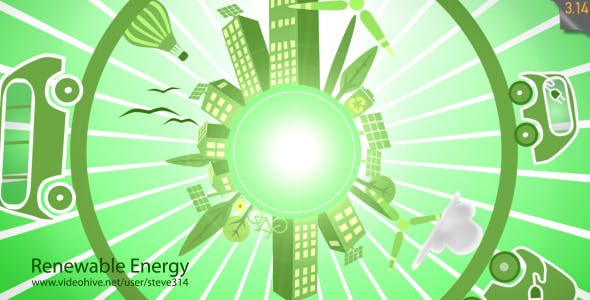 Videohive Renewable Energy - Eco Planet 7067943