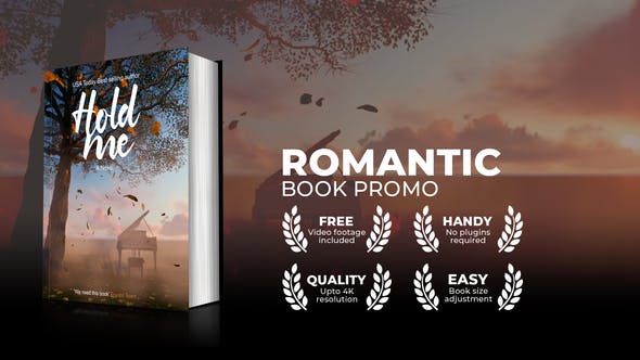Videohive Romantic Book Promo 32669481