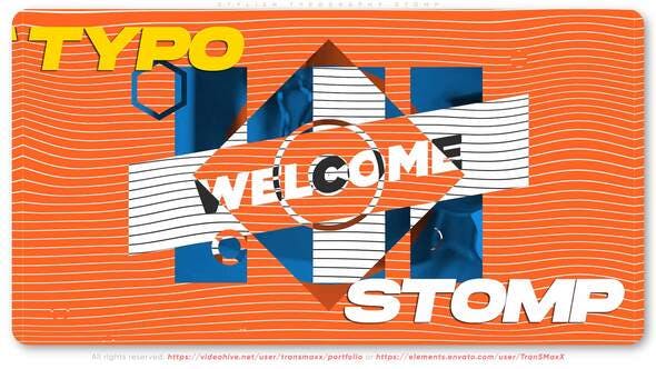 Videohive Stylish Typography Stomp 32546477