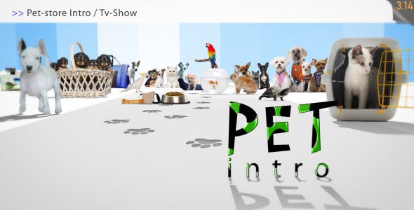 Videohive Pet Store Intro Tv Show 1952833
