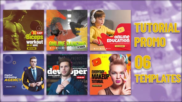 Videohive Tutorial Promo Instagram Post - V47 32877066