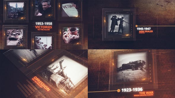 Videohive Chronology In History Anecdote 26026793