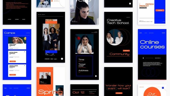 Videohive Online Event Stories 32960400