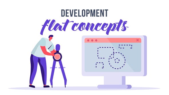Videohive Development - Flat Concept 32951492