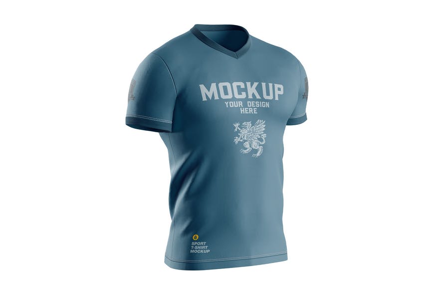 Men’s Sports T-shirt Mockup