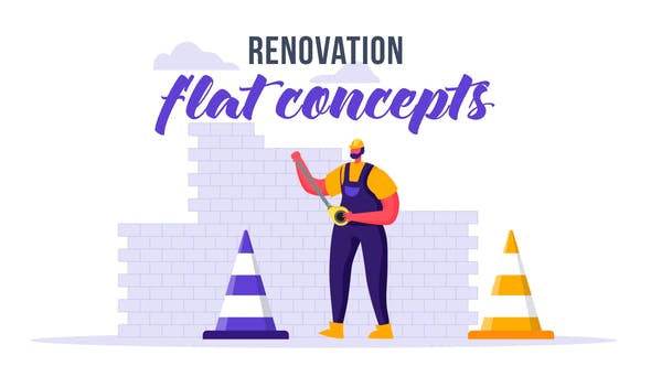 Videohive Renovation Flat Concept 32924716