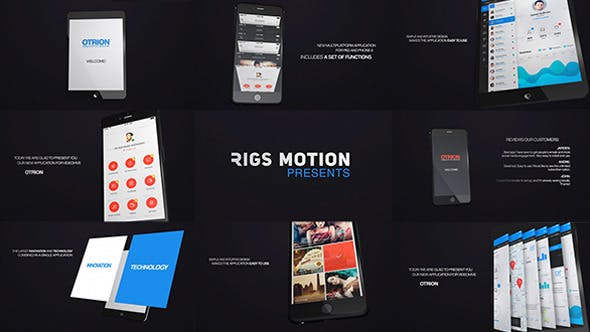 Videohive Otrion Present Your App 9952700