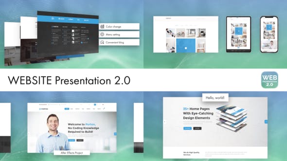 Videohive Website Presentation 23866722