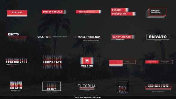 Dynamic Minimal & Animated Titles 31971399