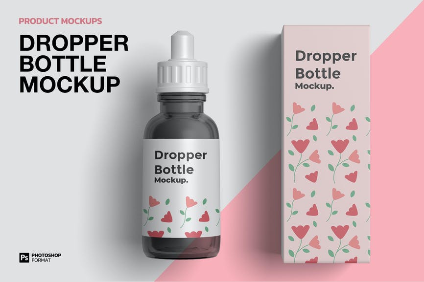 Dropper Bottle - Mockup