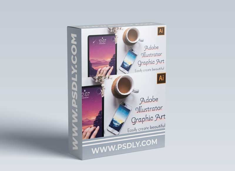 Adobe Illustrator Graphic Art; Easily create beautiful art using gradients