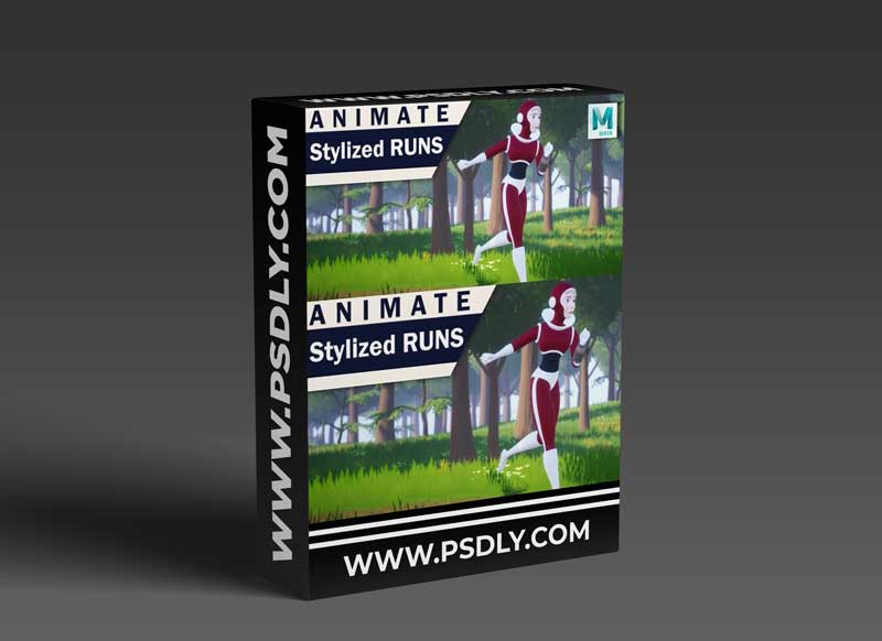Animate an Anime Inspired, Stylized Female Run Animation in Autodesk Maya