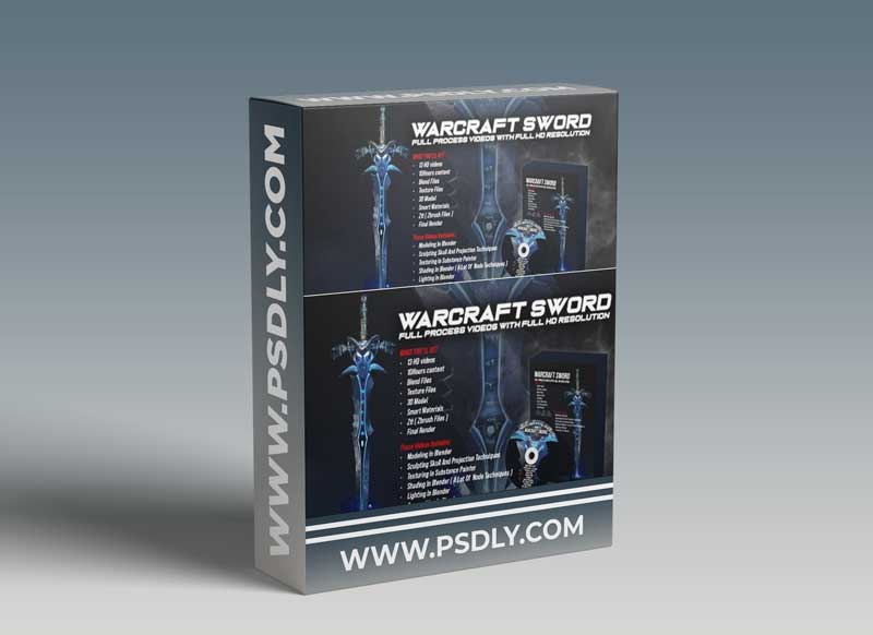 Artstation – Frostmourne Sword Full Process