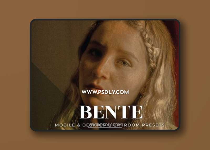 Bente Mobile and Desktop Lightroom Presets